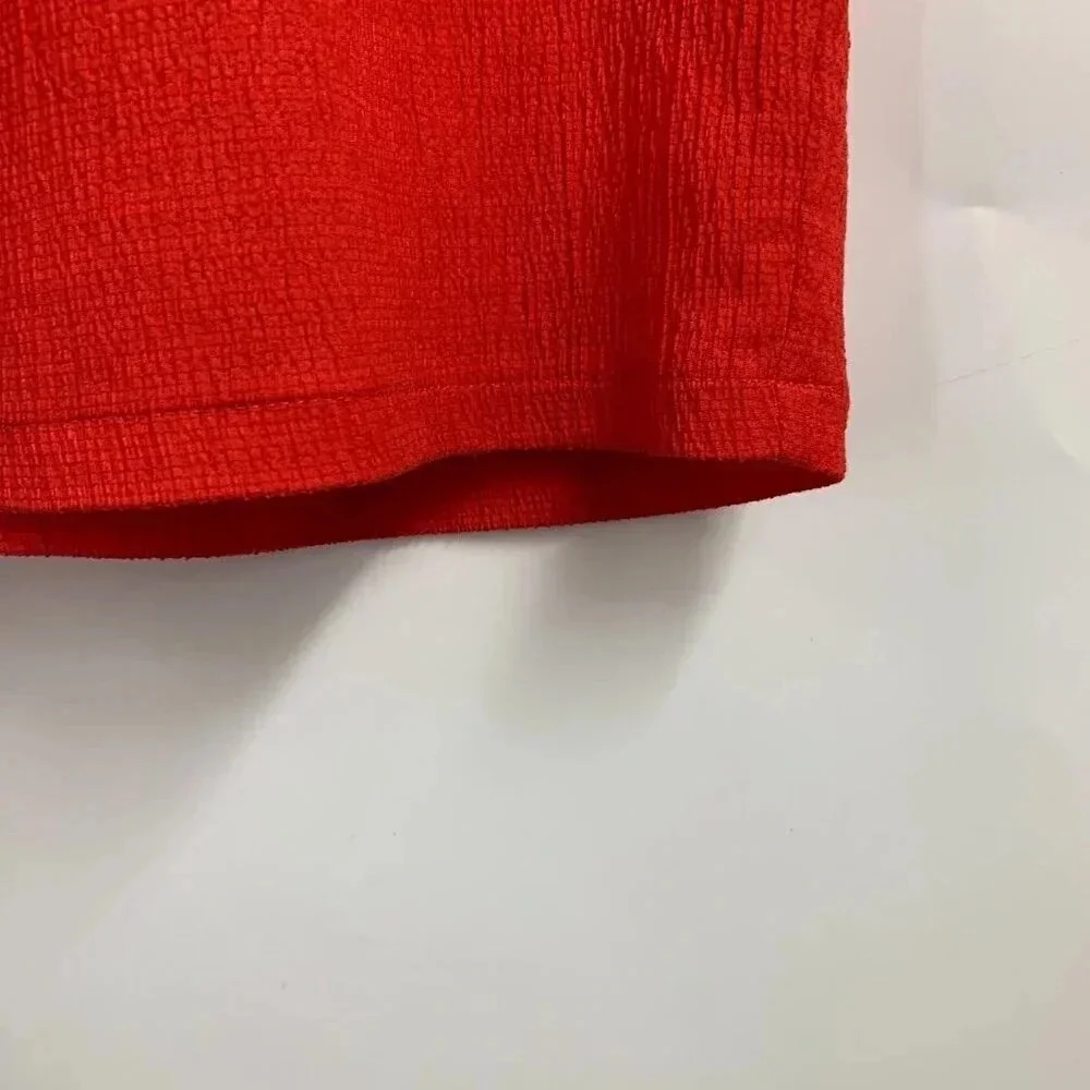 Madewell‎ Texture & Thread Women's Peasant L2939 Top Puff Sleeve Shirt Size XXS